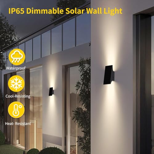 Solar Wall Light Outdoor Waterproof Up and Down