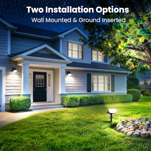 Solar Spot Lights Outdoor Waterproof (8 Count)