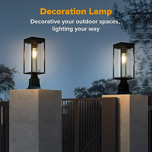 2 Pack Solar Post Lights (2 Count)