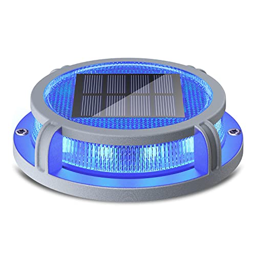 Solar Deck Lights Outdoor 2 Modes 16 LEDs