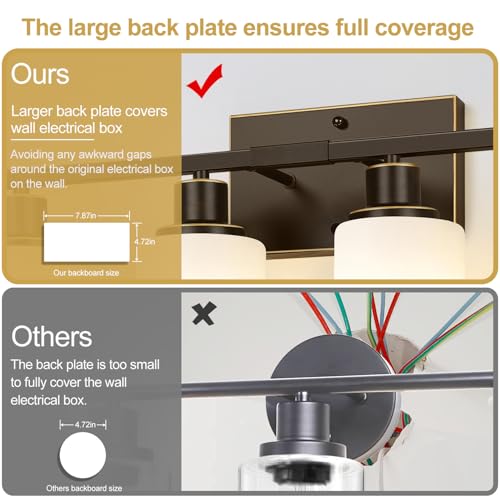 4 Light Bathroom Light Fixtures (4 Count)