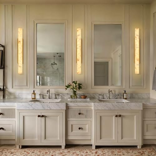 Natural Alabaster Wall Sconces
