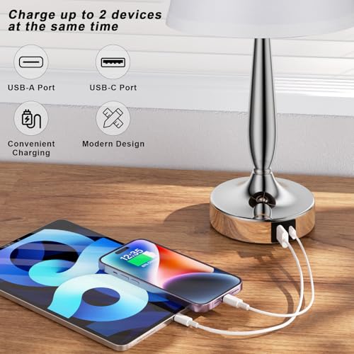 Touch Table Lamp for Bedroom