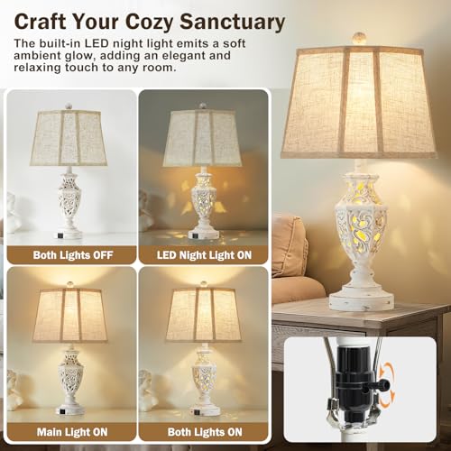 Lamps for Night Stands Set of 2 (2 Count)