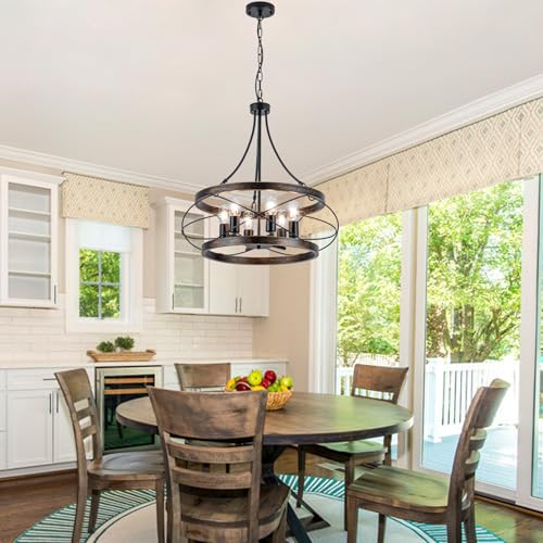 6 Light Farmhouse Chandelier