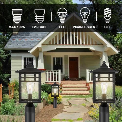 Outdoor Post Light Fixture