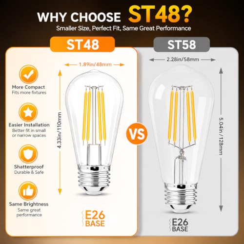 Vintage LED Edison Light Bulbs