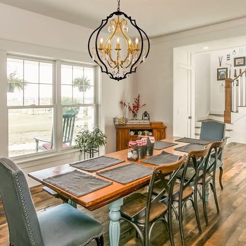 Black and Gold Chandeliers Vintage Orb Chandeliers for Dining Room