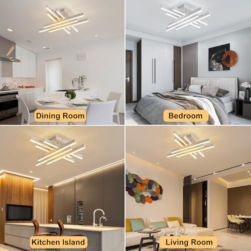 Modern LED Ceiling Light with Remote