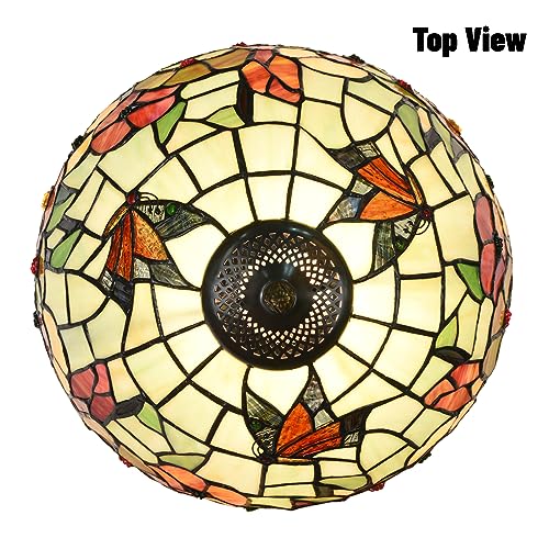 TL0002 Tiffany Style Table Lamp 21.5" High Blossoming