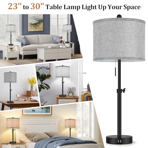 Table Lamps for Bedroom Set of 2 (2 Count)