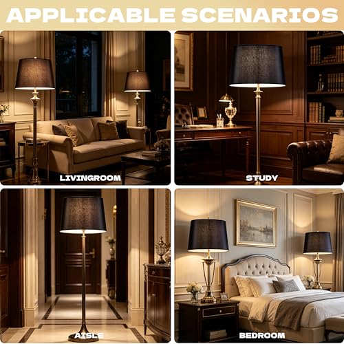 Large Black Lamp Shades for Floor Lamps