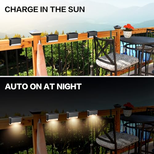 Solar Deck Lights Outdoor (20 Count)