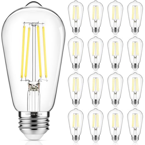 16 Pack Vintage Edison LED Bulbs (16 Count)