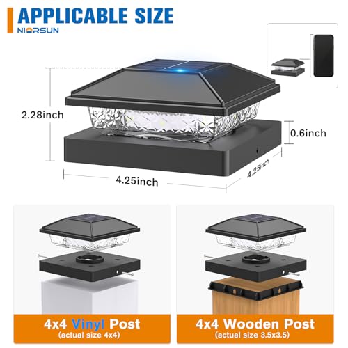 Solar Post Cap Lights (16 Count)