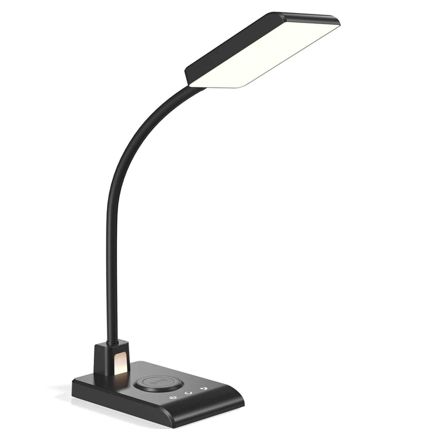 Desk Lamp with Wireless Charger (Black)