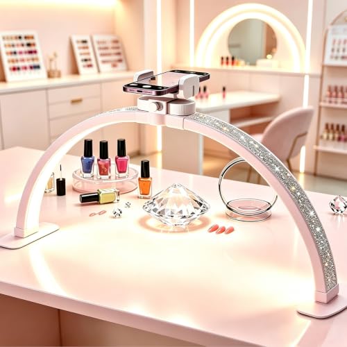 Half Moon Light for Nail Desk