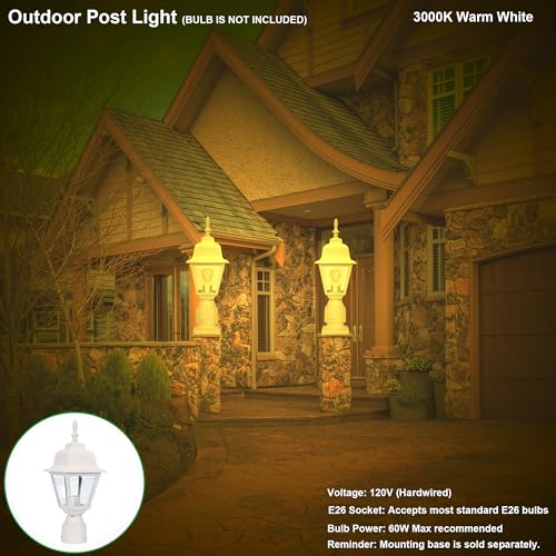 Outdoor Post Light (2 Count)