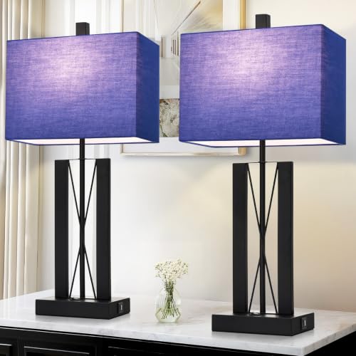 25" Table Lamps for Living Room Set of 2 (2 Count)