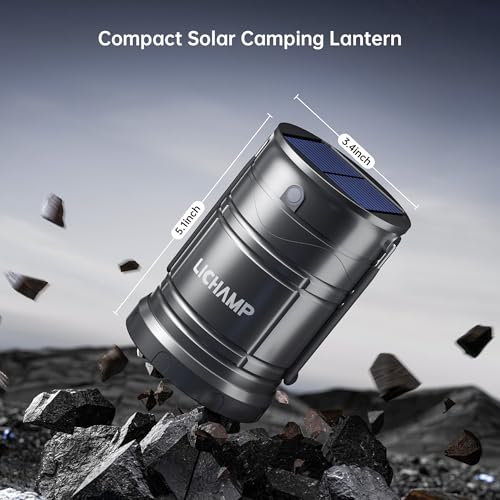 1 Pack Solar Camping Lantern