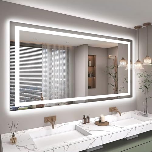 60"X36" LED Bathroom Mirror with Lights