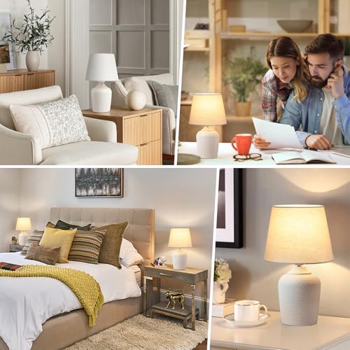 11.8’’ Small Table Lamps Set of 2 for Bedroom Kid’s Room (2 Count)