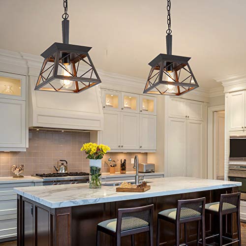 Farmhouse Hanging Pendant Light Fixture