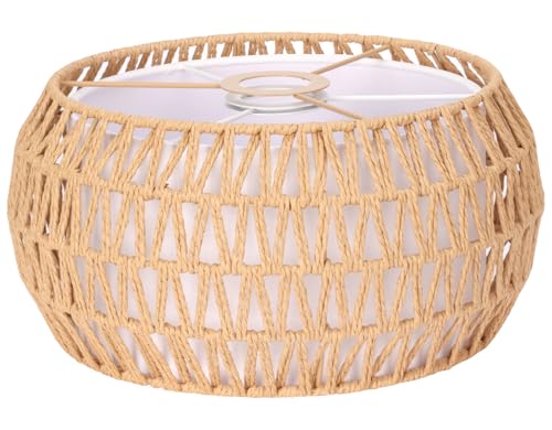 Boho Rattan Lamp Shade