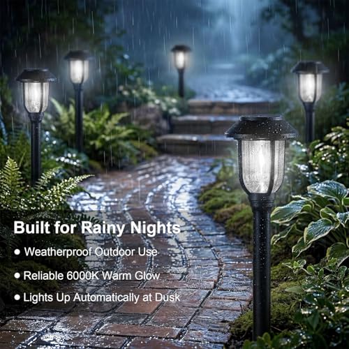 Solar Lights Outdoor 8 Pack (8 Count)