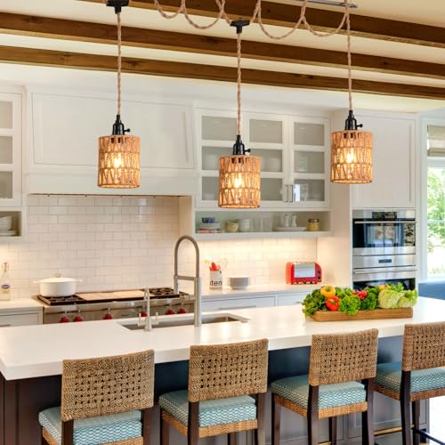 3 Light Hanging Light with Plug in Cord