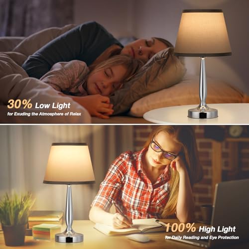 Touch Table Lamp for Bedroom