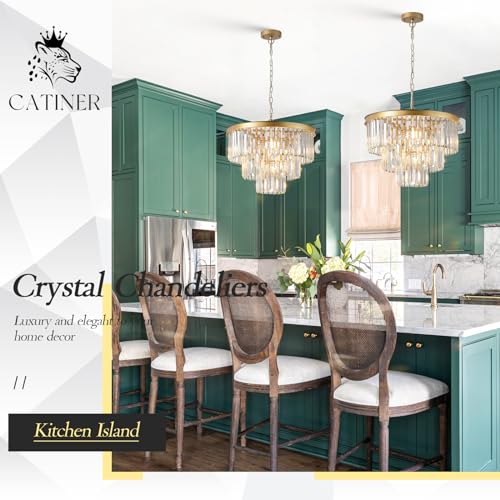 20" Modern Crystal Chandeliers