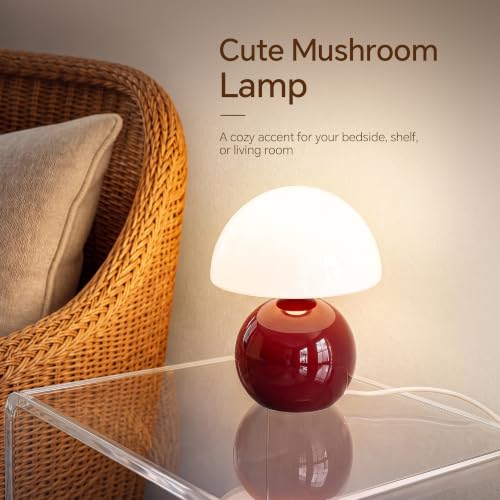 Mushroom Lamp Table Lamp for Bedroom
