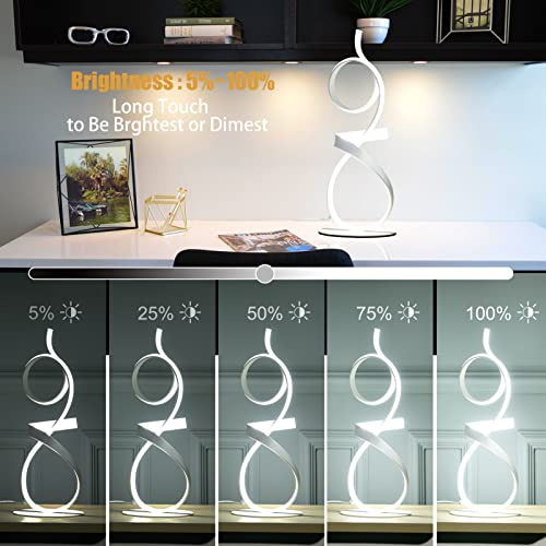 21.6 Inches Modern Knight Design Table Lamp with Remote Control