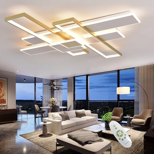 119W Large Modern LED Ceiling Lights for Living Room