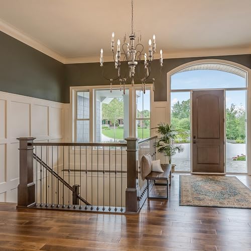 39'' Large Farmhouse French Country Chandelier