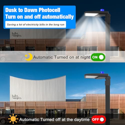 480V LED Parking Lot Light