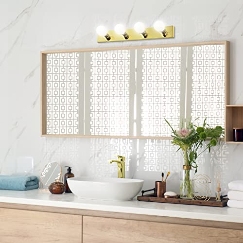 500868 4 Light Vanity Strip Light Contemporary Dimmable for Bathroom
