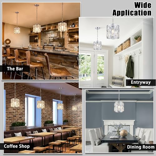 Modern Crystal Pendant Light