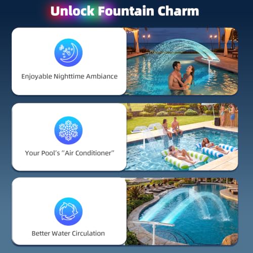 Solar Pool Fountain