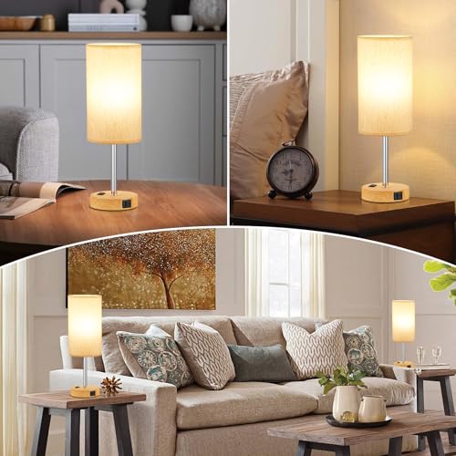 Touch Bedside Table Lamps Set of 2 (2 Count)