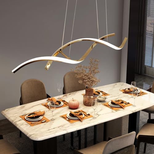 Gold Chandeliers Dining Room Over Table