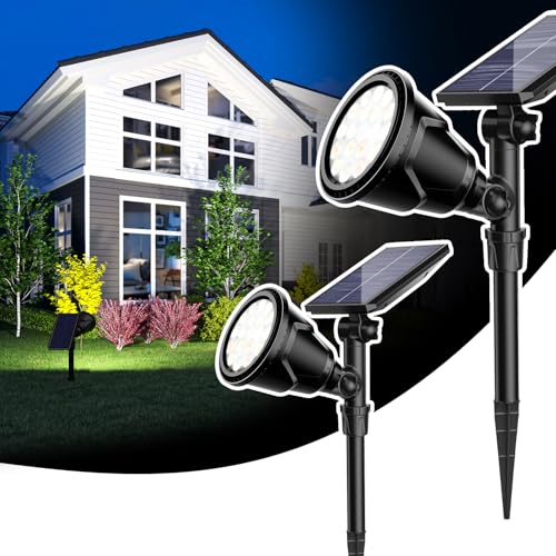 Solar Spot Lights Outdoor (2 Count)
