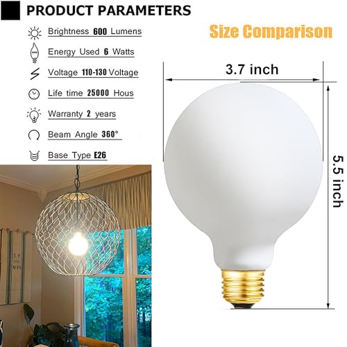 LED Light Bulb G30