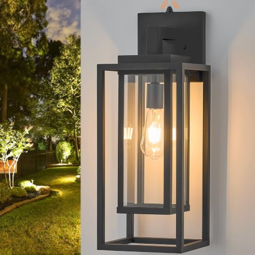 21" Dusk to Dawn Double Cage Outdoor Wall Light
