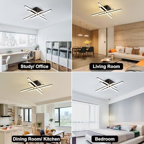 Modern LED Ceiling Light with Remote