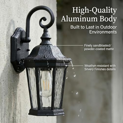 Black Exterior Wall Sconces