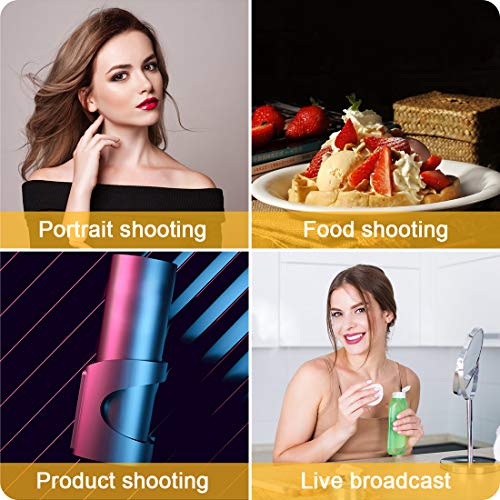 Softbox Continuous Lighting Kit for Camera Photo Video Photography Studio Light with 28'' x 28''Octagon Softbox and Dimmable Super Bright Light Bulb