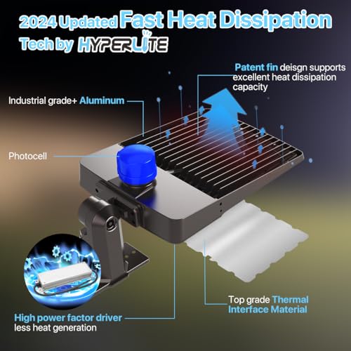 Led Parking Lot Lights Outdoor 300W (2 Count)