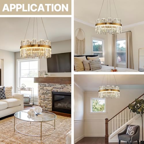 Modern LED Crystal Chandelier